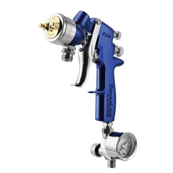 DeVilbiss 905161 FLG-574-13 Pressure Feed Spray Gun with 1.3 mm Nozzle 100 psi