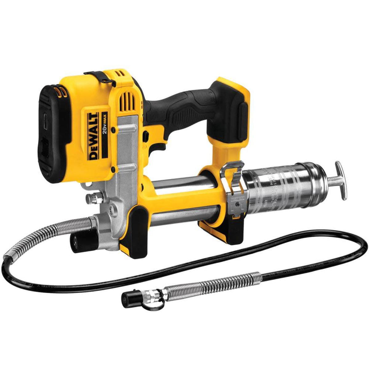 DeWALT 20V MAX Li-Ion Grease Gun DCGG571B - 10,000 PSI, 5 oz/min, 42-in Hose