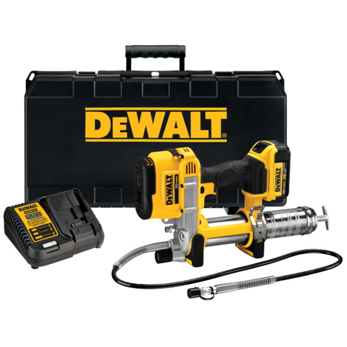 DeWalt DCGG571M1 20V Max Grease Gun Kit 10000 PSI
