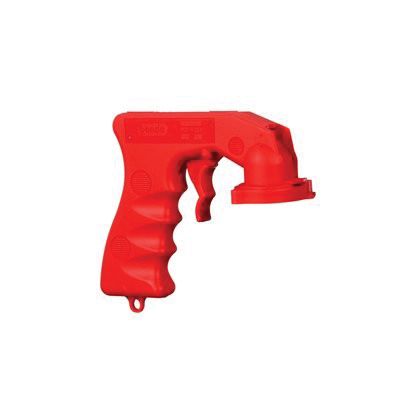 Bondo 128 Red Aerosol Trigger Plastic for conventional aerosol paint cans, easy grip and safety lock