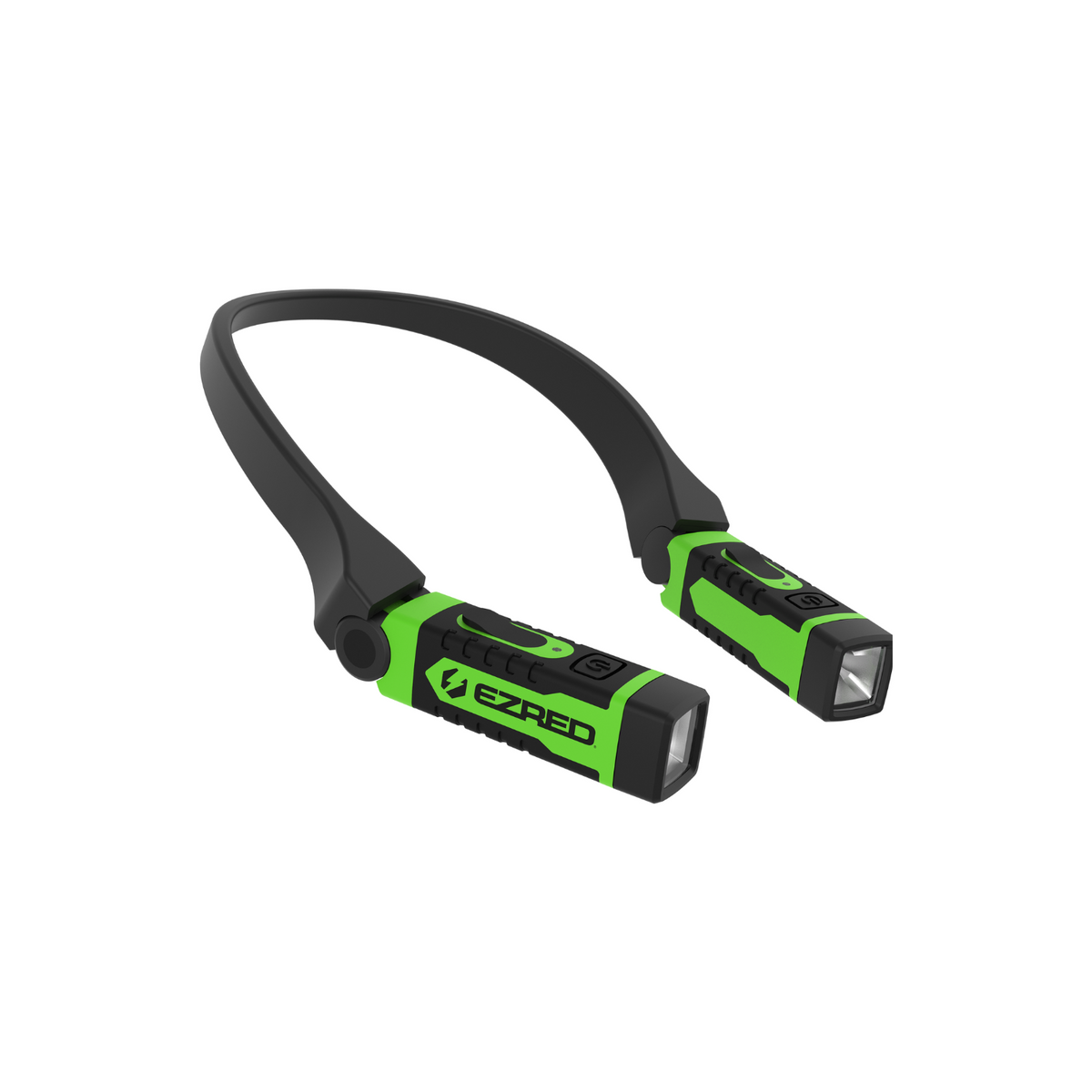 EZ Red NK15-GR 300LM Dimmable Rechargeable Neck Light - Green