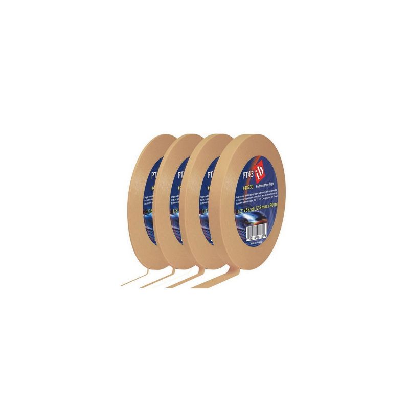 FBS PT43 Performance Tape 48705 55 yd x 1/16 in Beige for plastic parts and difficult masking