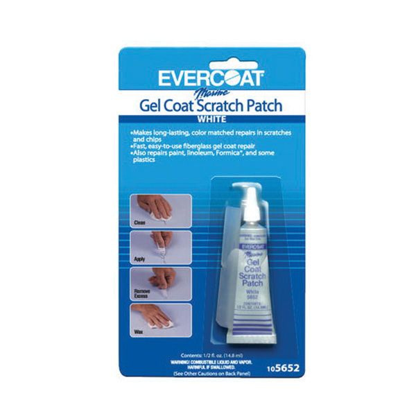 Evercoat Scratch Patch 5652 - 0.5 oz White Paste Tube