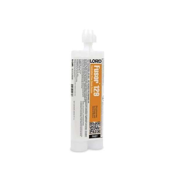 LORD Fusor Adhesives Fusor 129 2-Part Fast Controlled Flow Seam Sealer, 7.1 oz Cartridge, Paste, Tan