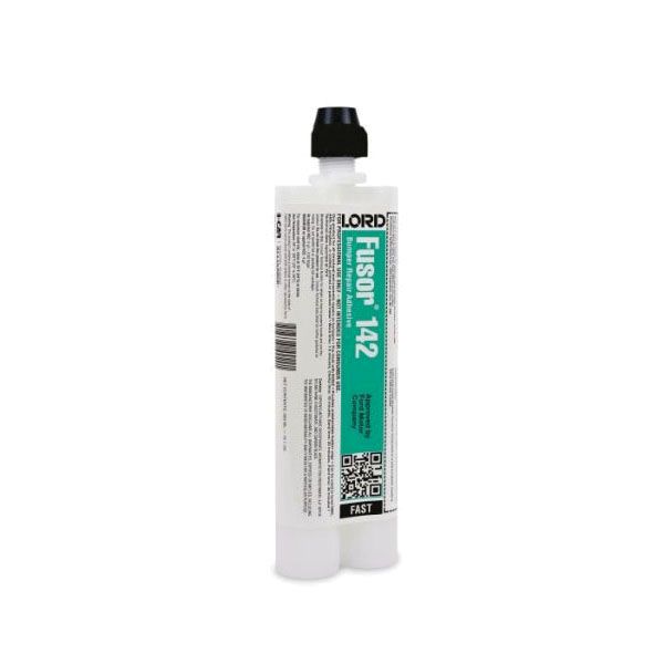 LORD Fusor Adhesives Fusor 142 Fast Sandable Plastic Repair Adhesive, 7.1 oz Cartridge, Liquid, Blac