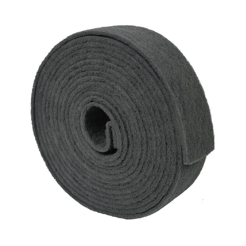 High Teck Products 4.5"X32.8' U/F GRAY SCUFF ROLL, with Sillicon Carbide Grain(1 roll per bag)