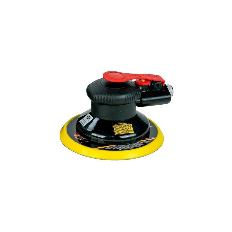 High Teck T105 Palm Sander with 6 in Round Pad, Low-Profile Design