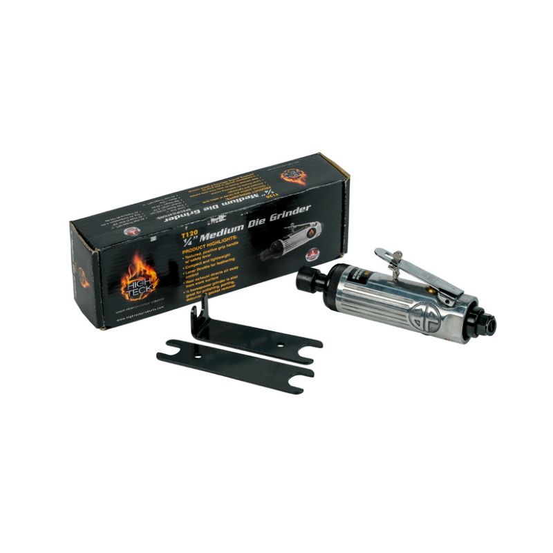 High Teck T120 Medium Die Grinder with 1/4 in Collet, 6.75 in Length