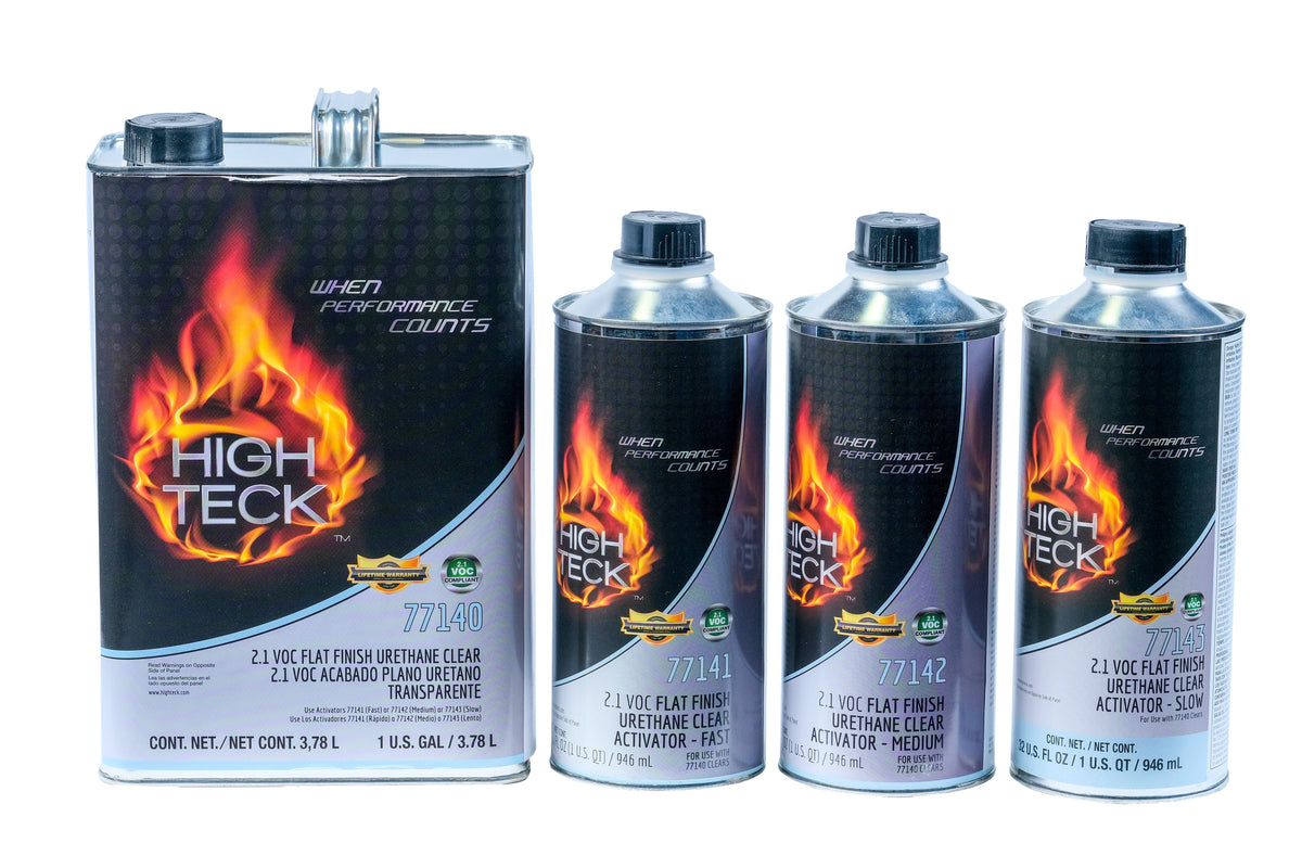 High Teck 77140-12.1 VOC FLAT FINISH CLEAR