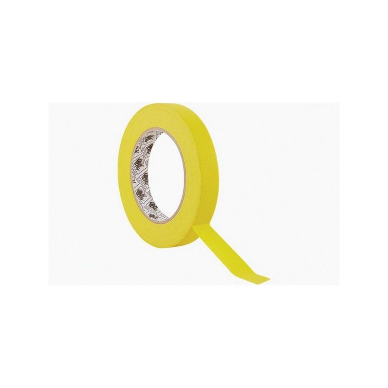 INDASA 556771 Yellow MTE Premium Automotive Masking Tape 50 m x 1-1/2 in 0.145 mm