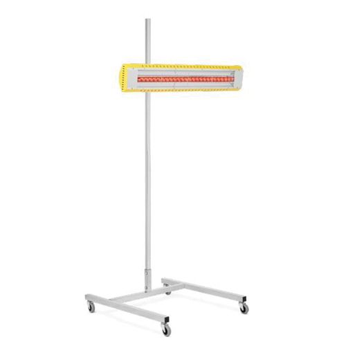 Infratech 17-1015 High-Intensity Short Wave Infrared Curing Lamp 1650W with Timer, 6 ft Stand