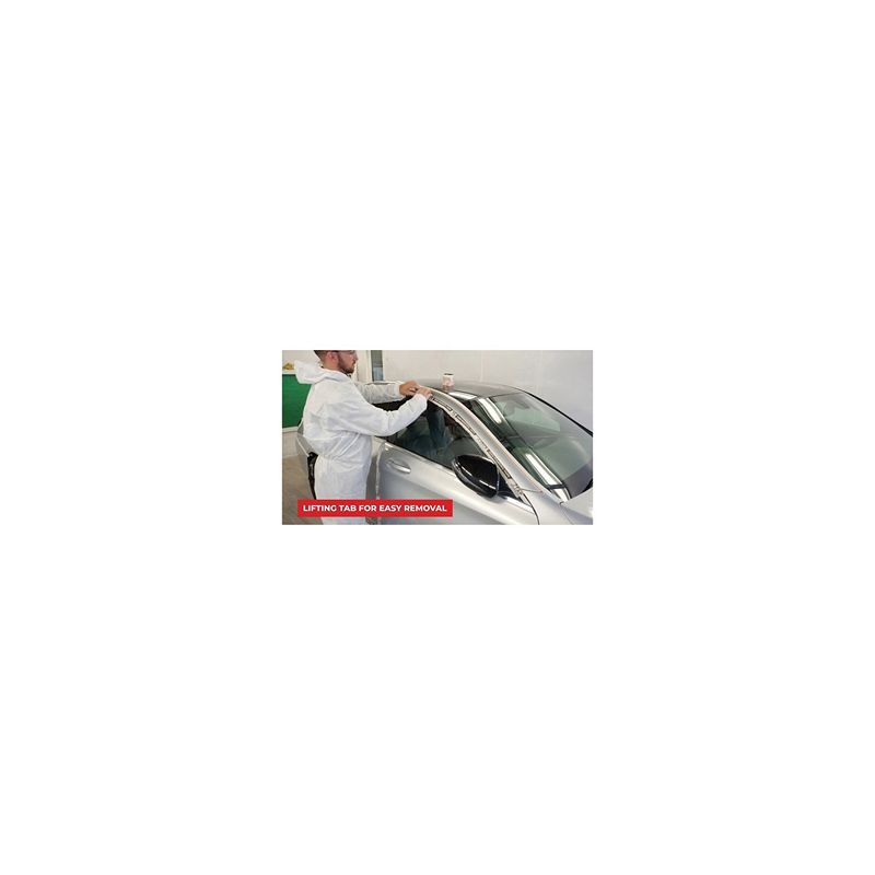 JTAPE Unlimited Duo Masking Tape 11507520 Ivory with Black & Red Print 20 m x 75 mm