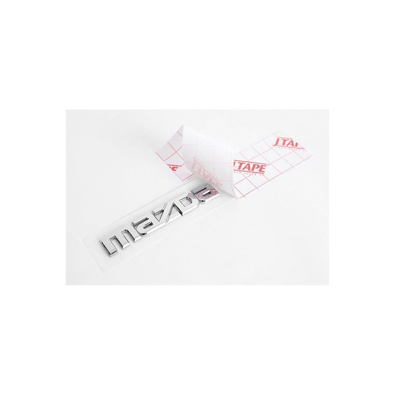 JTAPE Unlimited Clear Logo Tape 22105030 11.8" x 2" High-Tack Acrylic for Badge Re-Fixing
