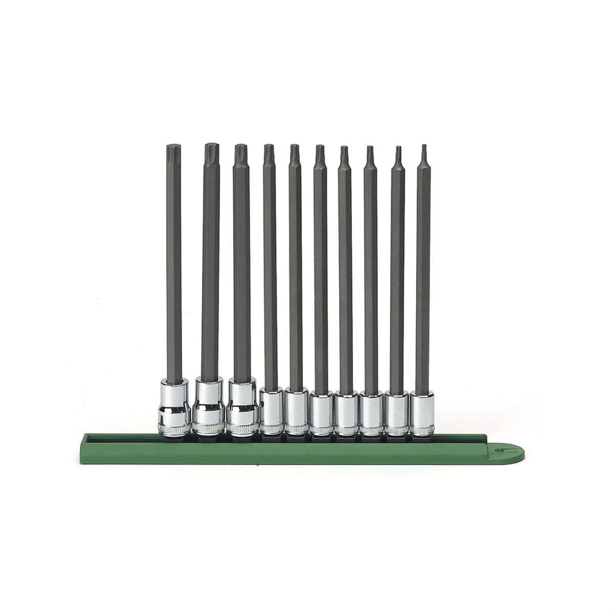 Gearwrench 10-Piece Long Torx Bit Socket Set 80588 with 6-Inch S2 Steel Bits