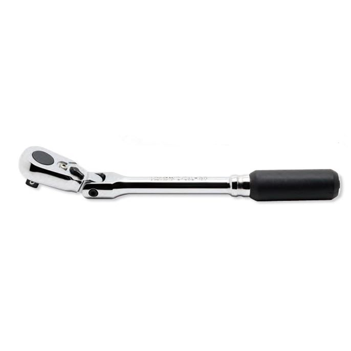 KO-KEN Hand Tools 2726Z-160 1/4" Square Drive Ratchet with Flexible Head, 72 Teeth, 160mm Length
