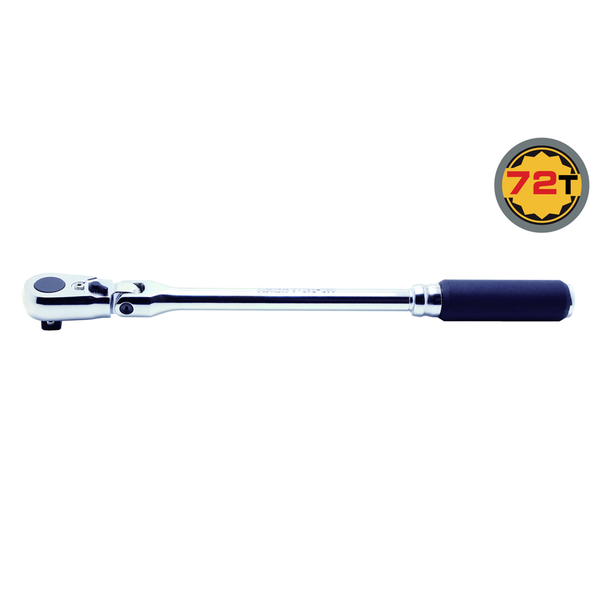 KO-KEN Hand Tools 3726Z-280 3/8" Square Drive Flexible Ratchet, Reversible, 72 Teeth, 280mm Length