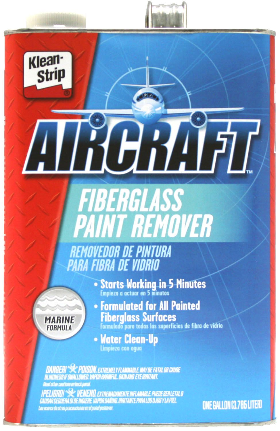 Klean-Strip Automotive FIBERGLASS PAINT REMOVER — 1, Yellowish Orange
