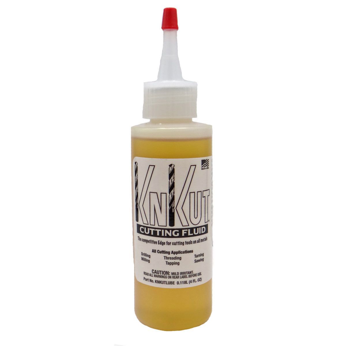 Knkut Drill Bits KNKUTLUBE Cutting Fluid 4oz Spout Top Bottle