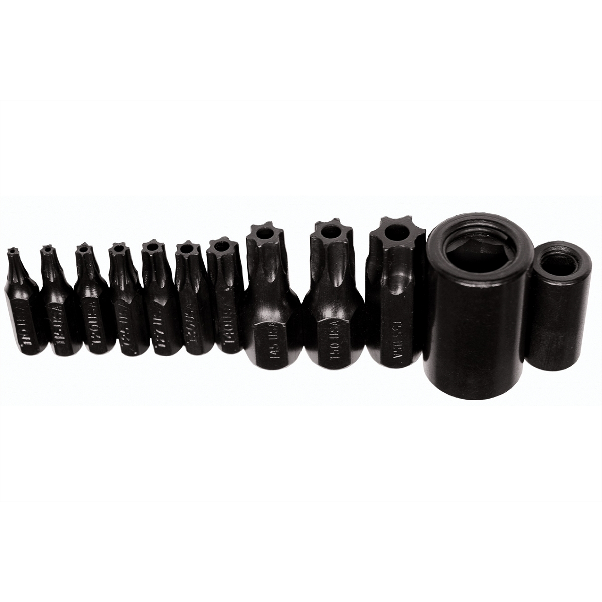 K Tool International Master Tamper Proof Torx Set 21500 T10-T55 with 1/4 in and 3/8 in drives