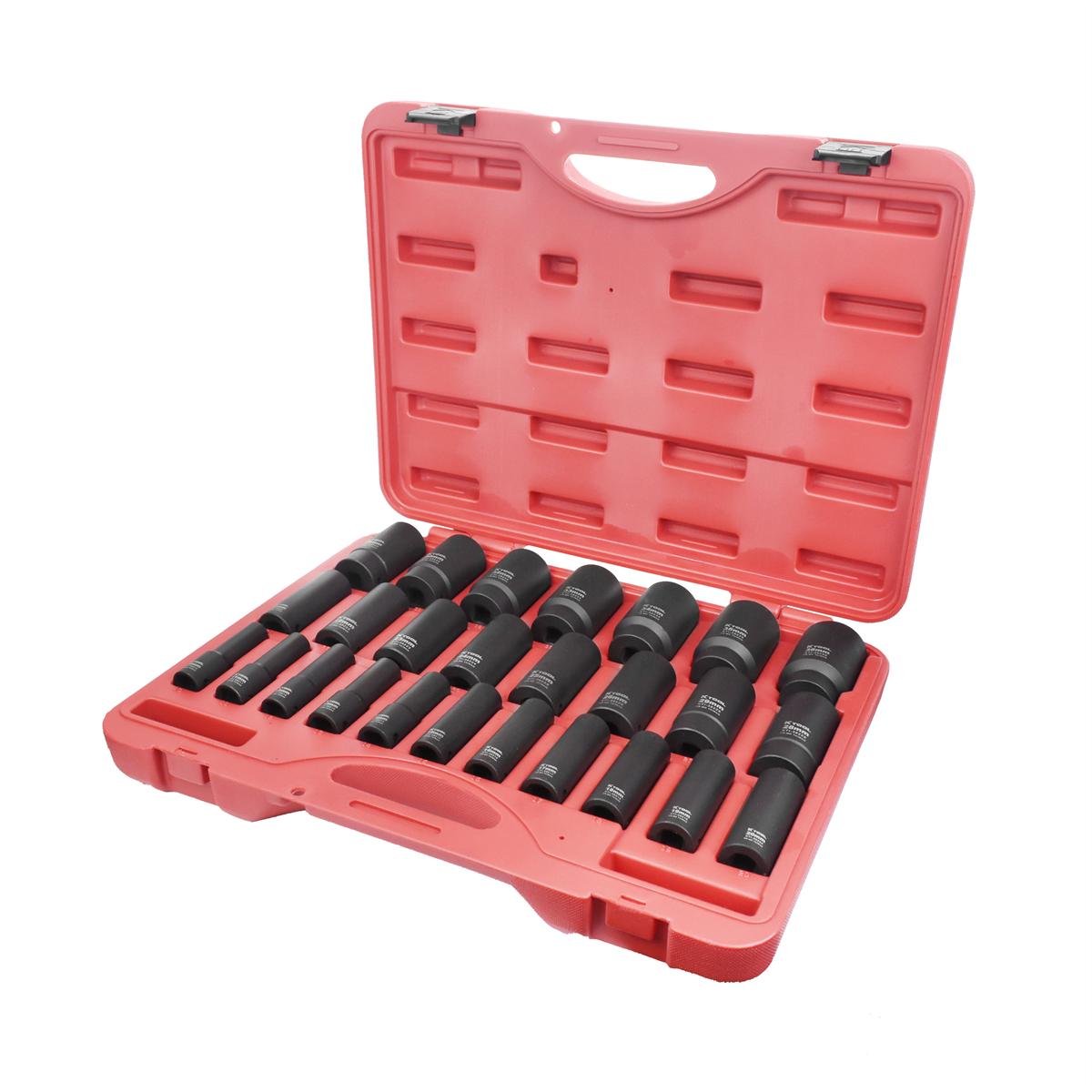 K Tool Socket Set Metric Impact 1/2 in. Deep 26 Piece