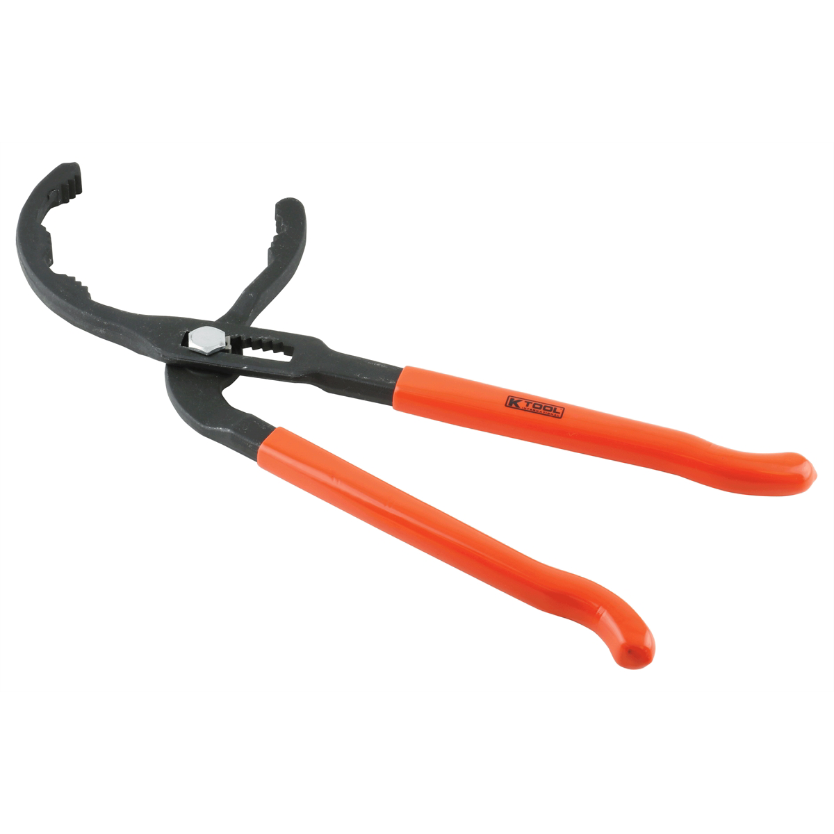 K Tool International 73621 Truck/Tractor Filter Plier with Spring-Loaded 17 in. Extended Reach