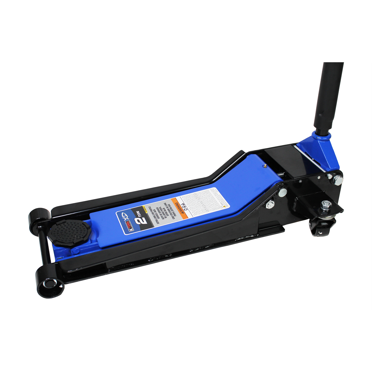 K Tool Service Jack XD63105 2 Ton Extra Long Low Profile with 45.25-in Pump Handle