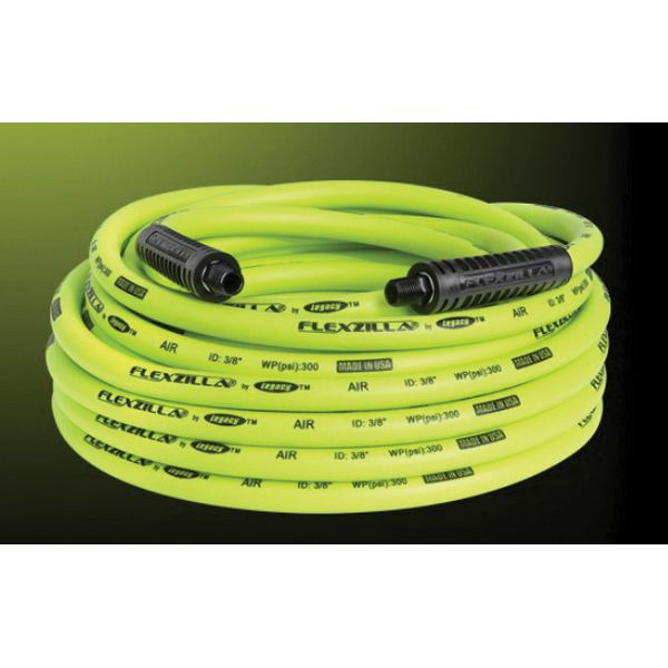 Flexzilla HFZ38100YW2 100 ft Yellow Lightweight Air Hose 3/8 in