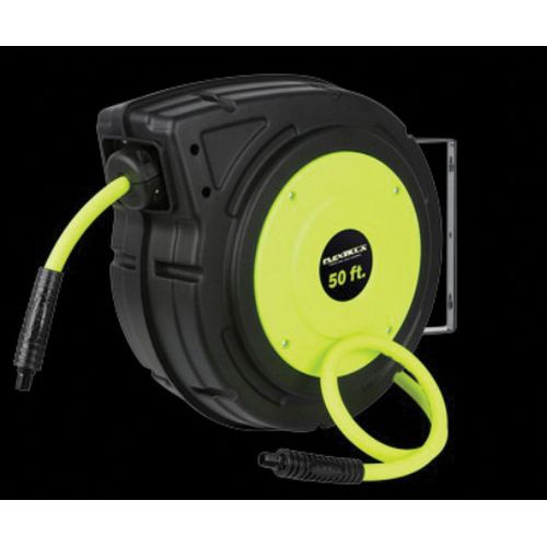 Flexzilla L8250FZ 50 ft Retractable Air Hose Reel 3/8 in with Levelwind System