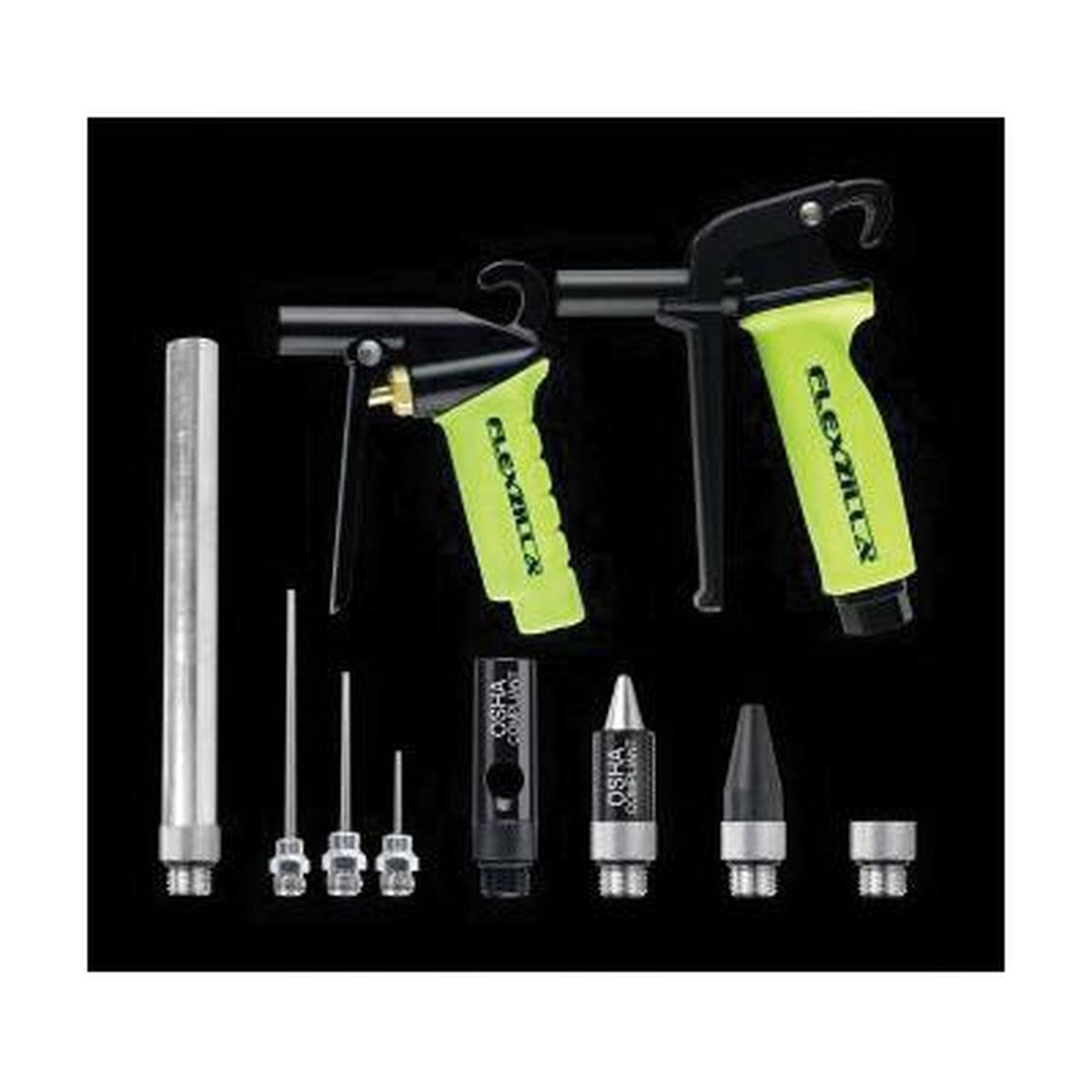 Legacy Flexzilla X1 Blow Gun AG1502FZ with Extreme-Flo Safety Nozzle, 43 CFM Air Flow