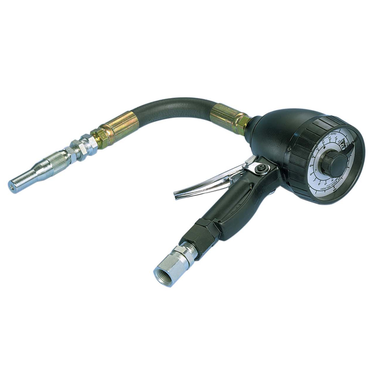 Lincoln Industrial 740 1/4" Thread Grease Control Valve, Knurled Handle, All-Steel Construction