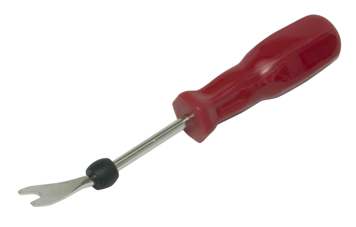 LISLE Plastic Fastener Remover 35260 with Sliding Urethane Button for Weather Stripping and Clips