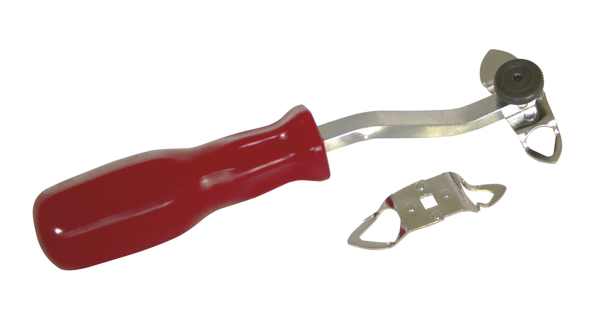 LISLE Offset Windshield Locking Tool 48600, Double-Ended Tips with 90° Swivel for Semi Glass