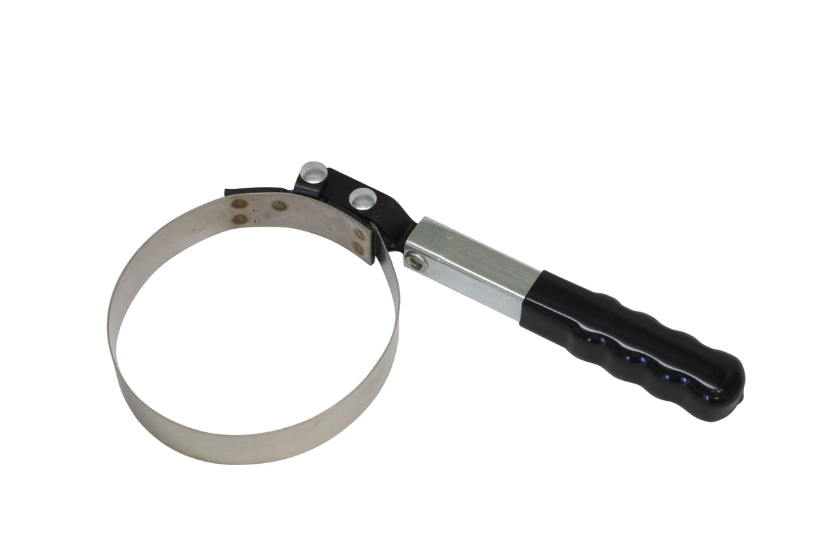 LISLE 54200 Oil Filter Wrench Cummins 4‑5/16 to 4‑3/4 in Swivel‑Grip Handle