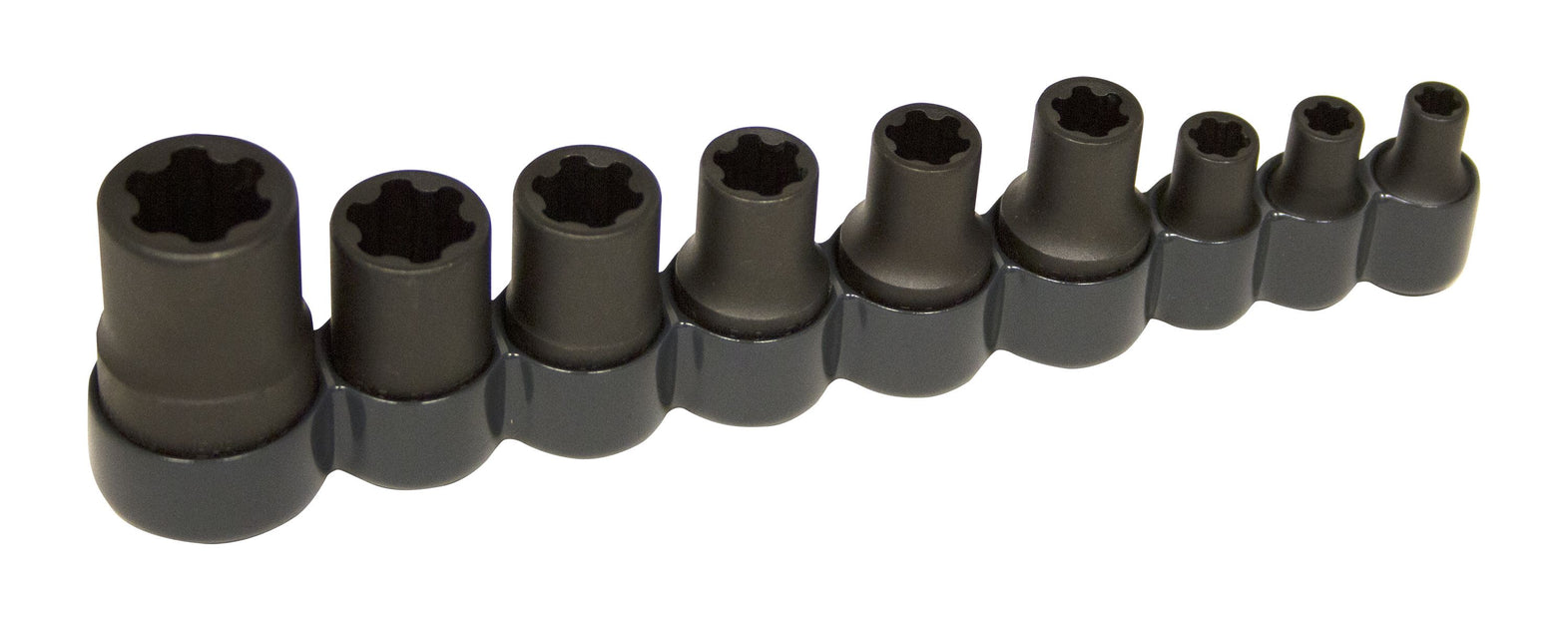 Lisle External Torx Plus Socket Set 83100 1/4" 3/8" 1/2" Drives for Ford and GM Body Panels