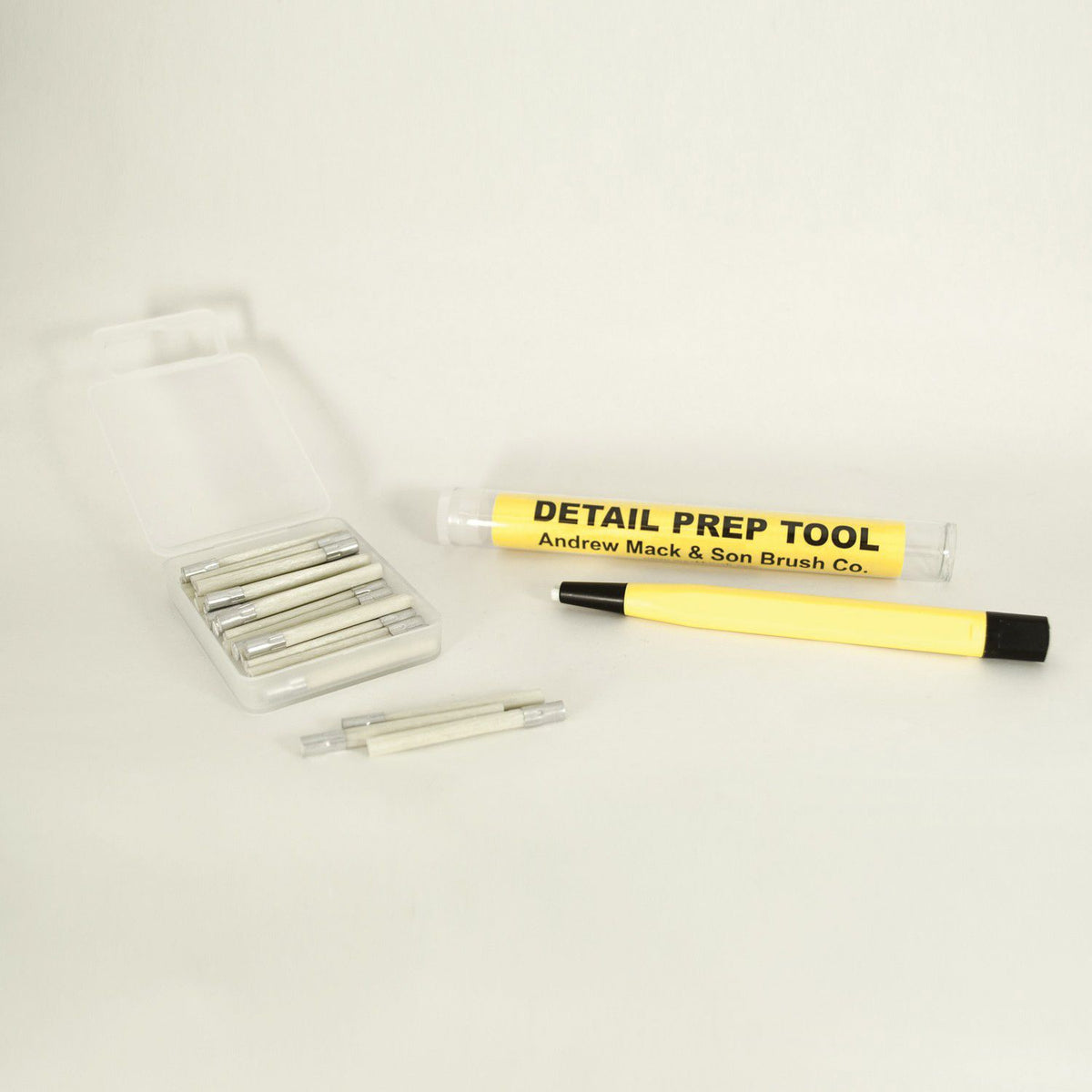 Mack Brushes 150 Small Prep Fiber Burnishing Brush for Rust Removal and Surface Preparation