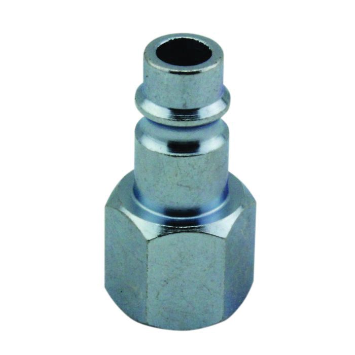 Milton 761-1 V-Style Plug 1/4 in FNPT Steel, 74 scfm Flow, European Interchange