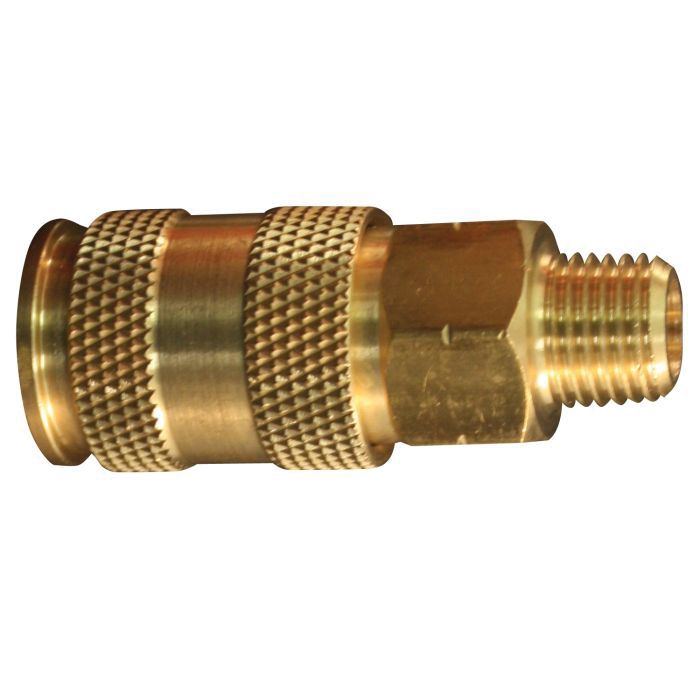 Milton HighflowPRO V-Style Coupler S765 1/4 in MNPT Brass