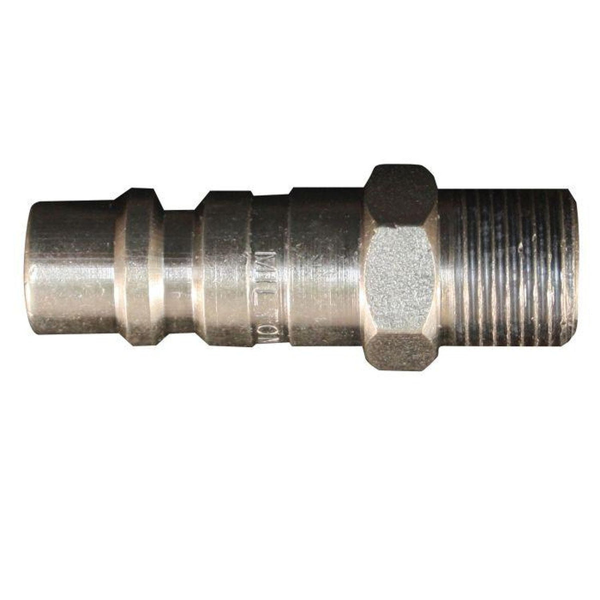 Milton 1859 3/8 in Male Plug G-Style, Case-Hardened Steel, Rust-Resistant, 300 PSI Max, 99 SCFM