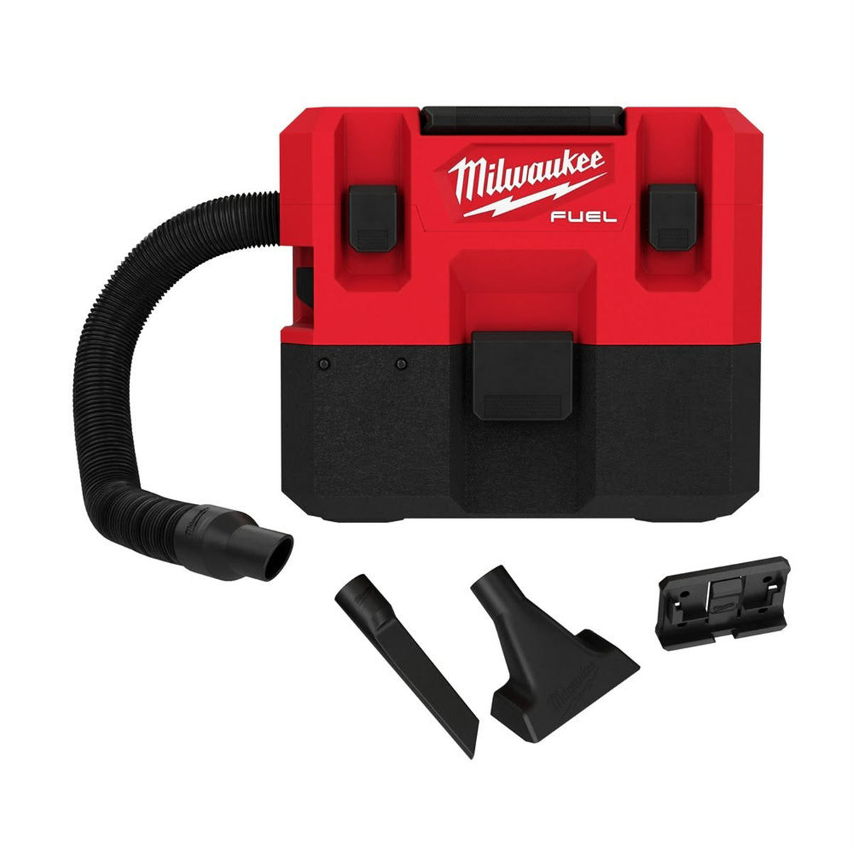Milwaukee Tools 0960-20 M12 Fuel 1.6-Gallon Wet/Dry Vacuum, 45 CFM, HEPA filter, crevice tool, up