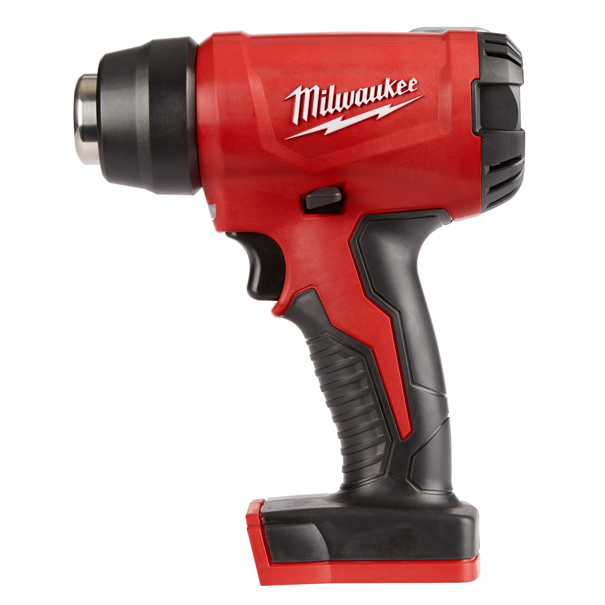 Milwaukee Tools 2688-20 M18 Compact Heat Gun, guarded nozzle, ladder hook, heats in under 7 seconds