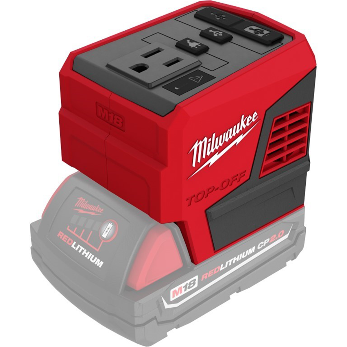 Milwaukee Tools 2846-20 Cordless Power Supply Inverter 18 V