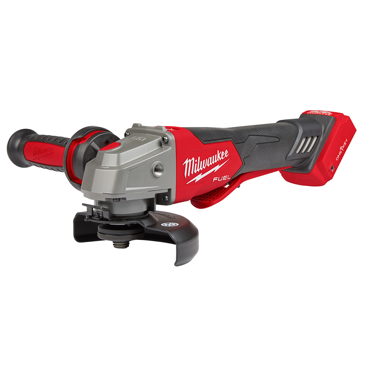 Milwaukee Tools M18 FUEL 4-1/2"/5" Braking Grinder with ONE-KEY Paddle Switch, No Lock - MPN 2882-20