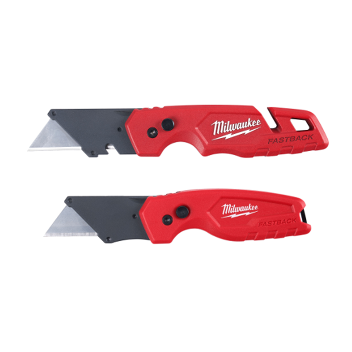 Milwaukee Tools Fastback Knife Set 48-22-1503 with Bi-Metal Blade and Storage