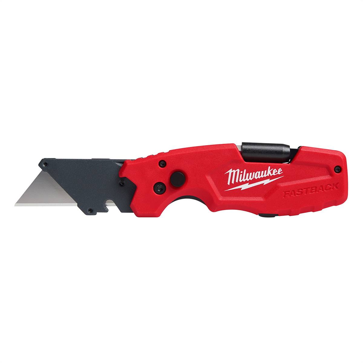 Milwaukee Tools FASTBACK 6-In-1 Folding Utility Knife 48-22-1505 with Wire Stripper and Screwdriver