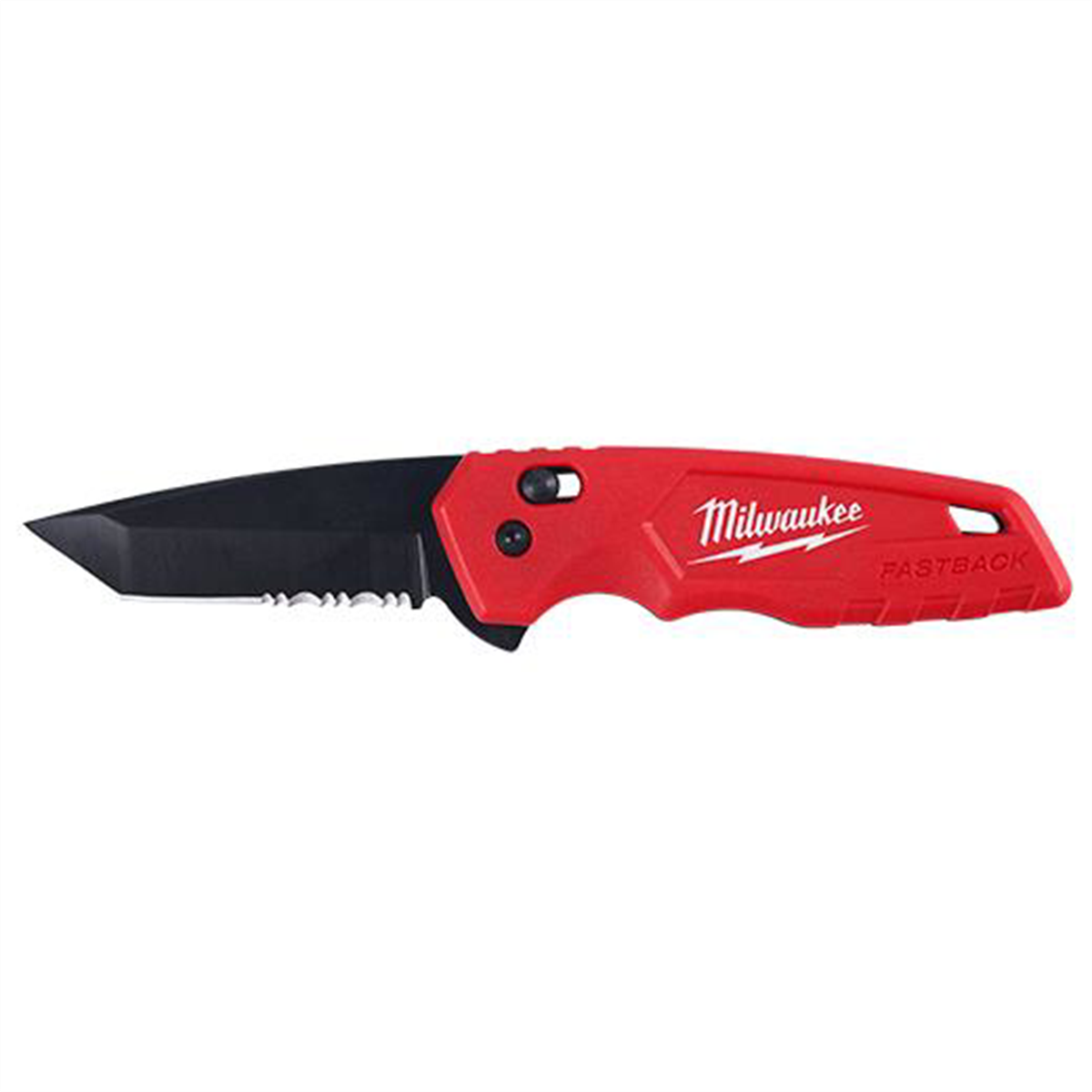 Milwaukee Tools FASTBACK Spring Assisted Folding Utility Knife 48-22-1530 with Slide Lock