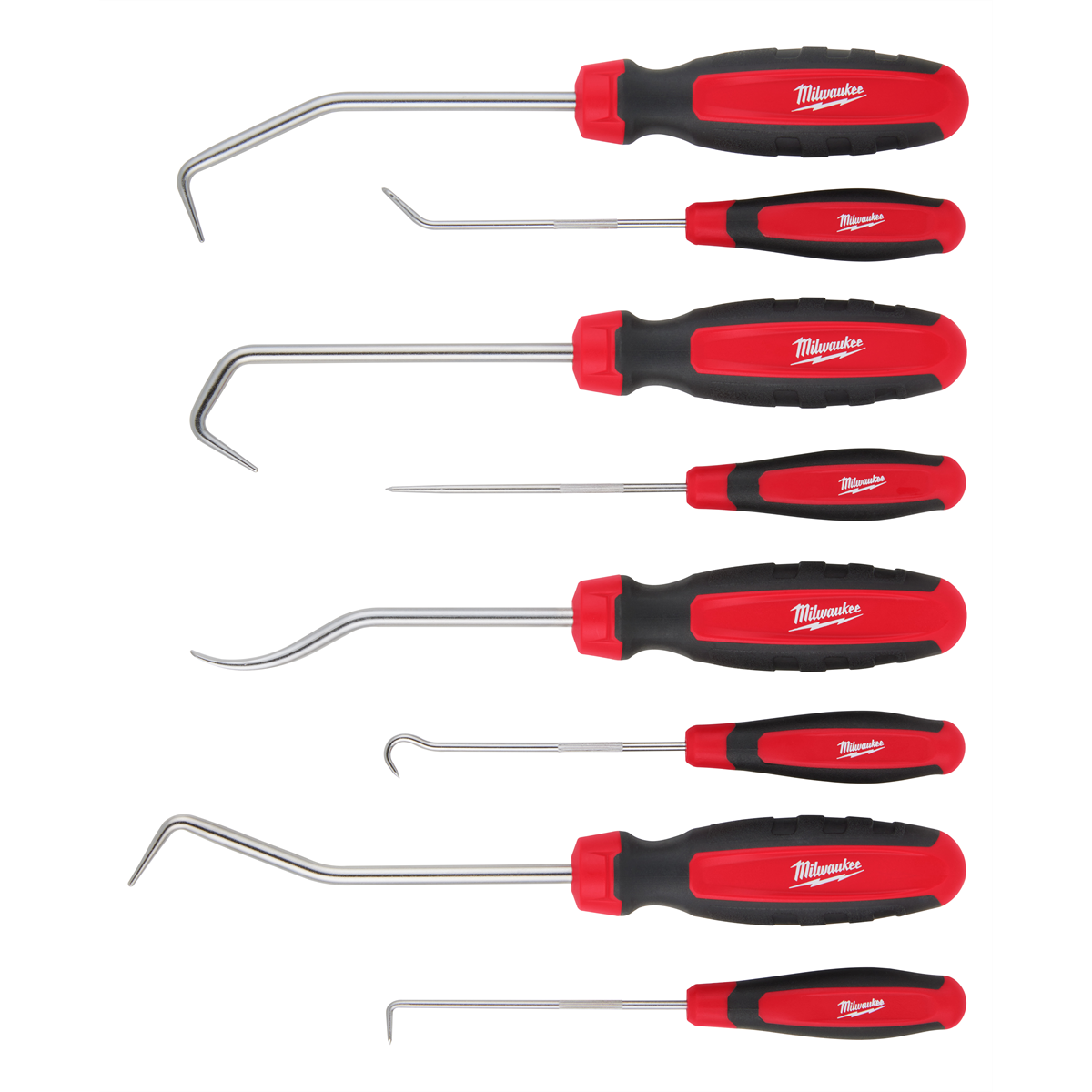 Milwaukee Tools 8Pc Hook & Pick Set 48-22-9218 with storage tray