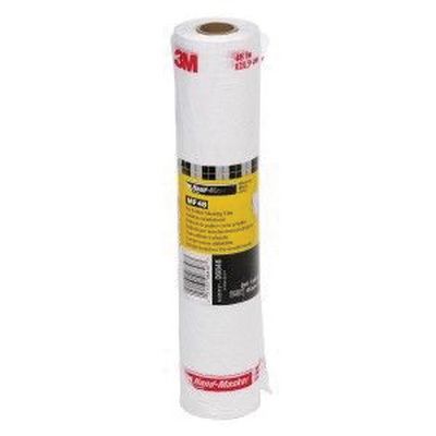 3M AMF48-8C Hand-Masker Advanced Masking Film 48 in Wide x 180 ft Long Transparent 0.35 mil