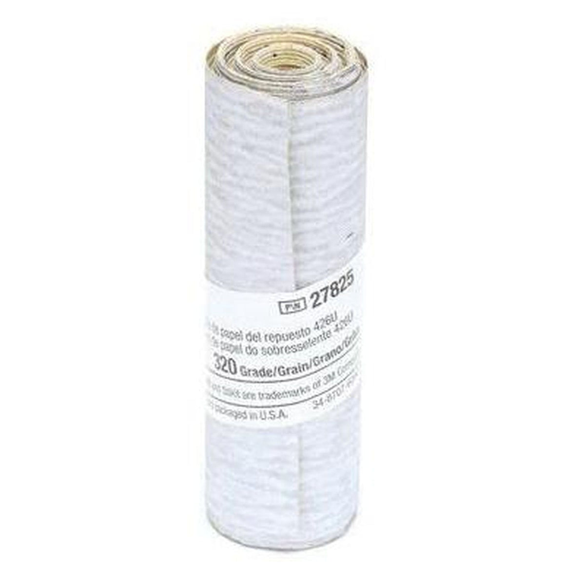 3M Stikit Paper Refill Roll 27825 3-1/4 in x 100 in 320 A-weight 10 per Carton