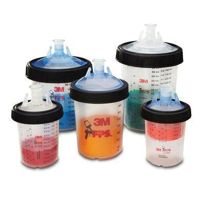 3M Generic Mix Ratio Inserts 16067 for 3 oz Micro Cup (Part 16067) ensures accurate paint mixing