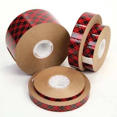 3M Adhesive Transfer Tape 6491, 36 yd x 1/2 in Clear, acrylic adhesive